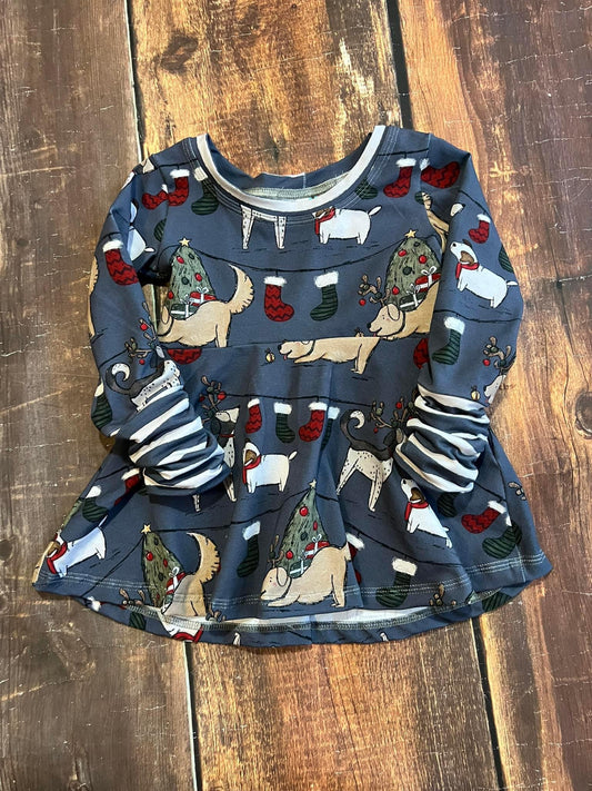 Christmas Dogs GWM Tunic