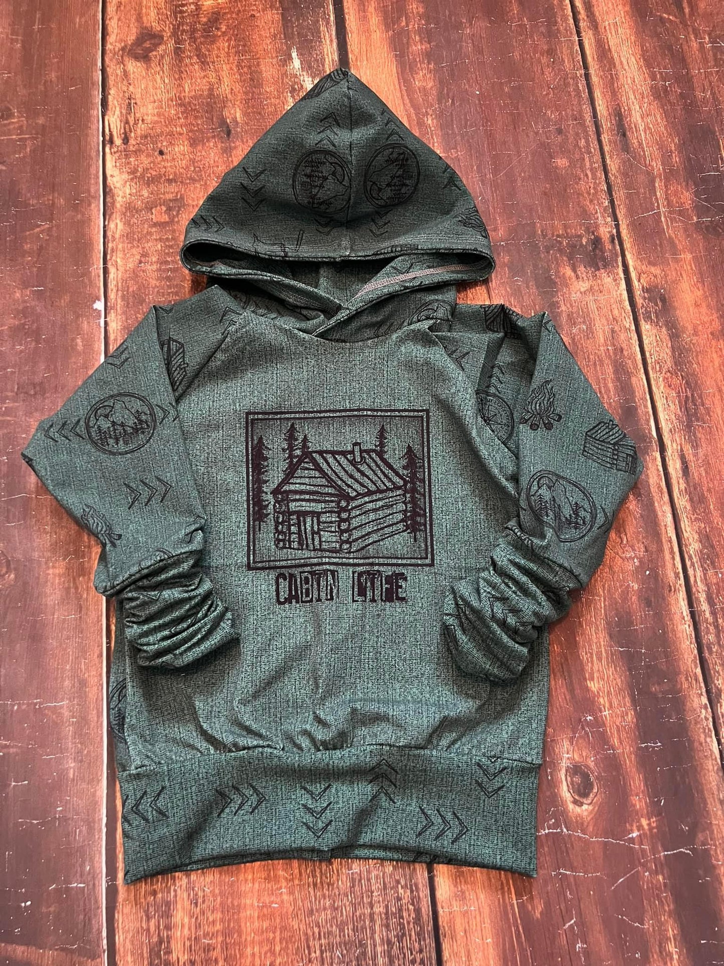 4-7y Cabin Life GWM Hoodie