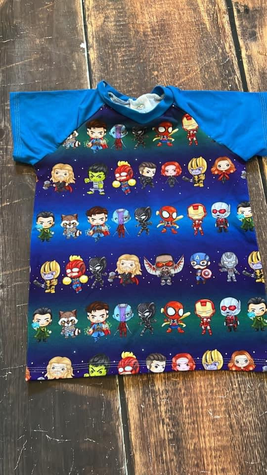 5/6 Hero Line Up Raglan