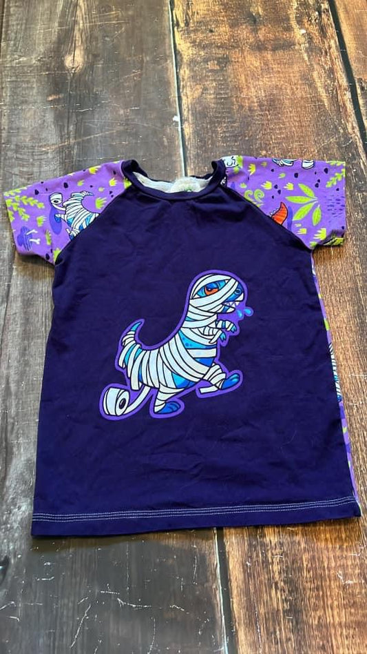 5/6 Mummy Dino Raglan