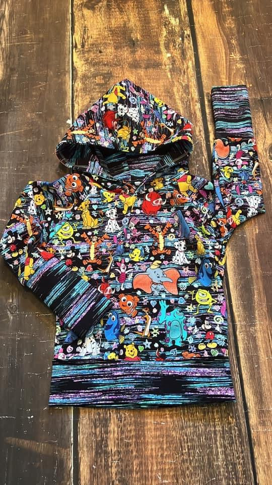 Glitzy Character GWM Hoodie