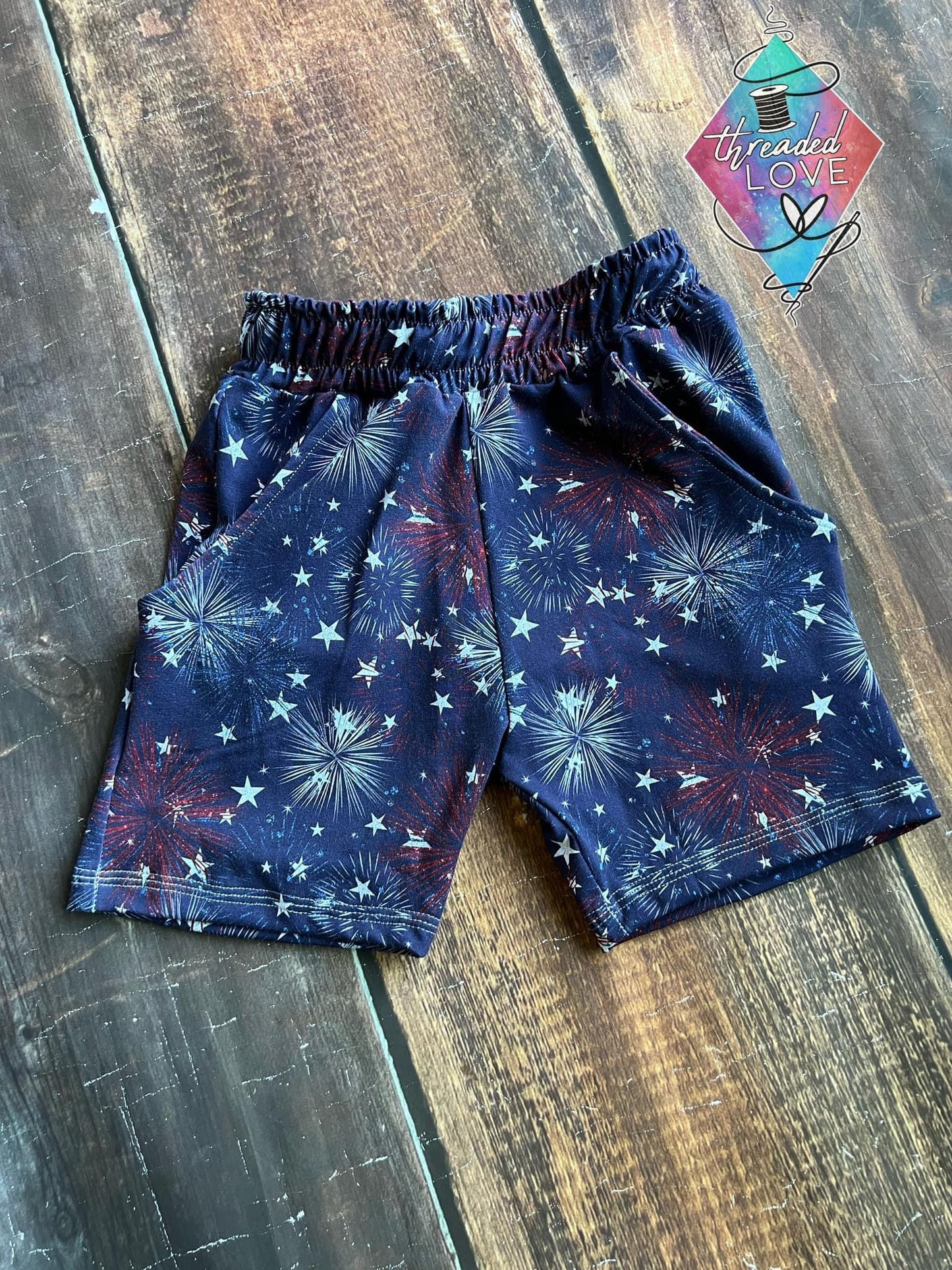 Firework Finn Shorts