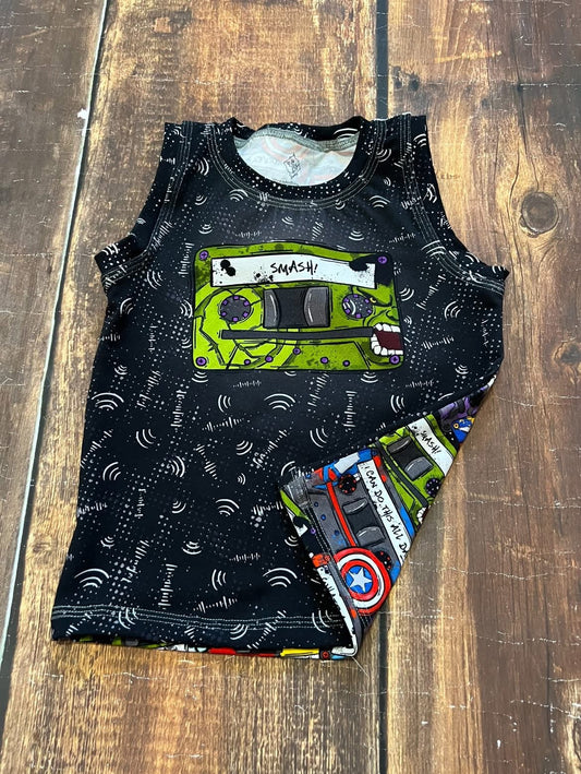 Smash Black Tank