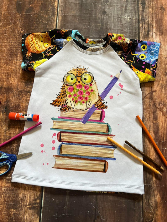 Roses Owl Raglan