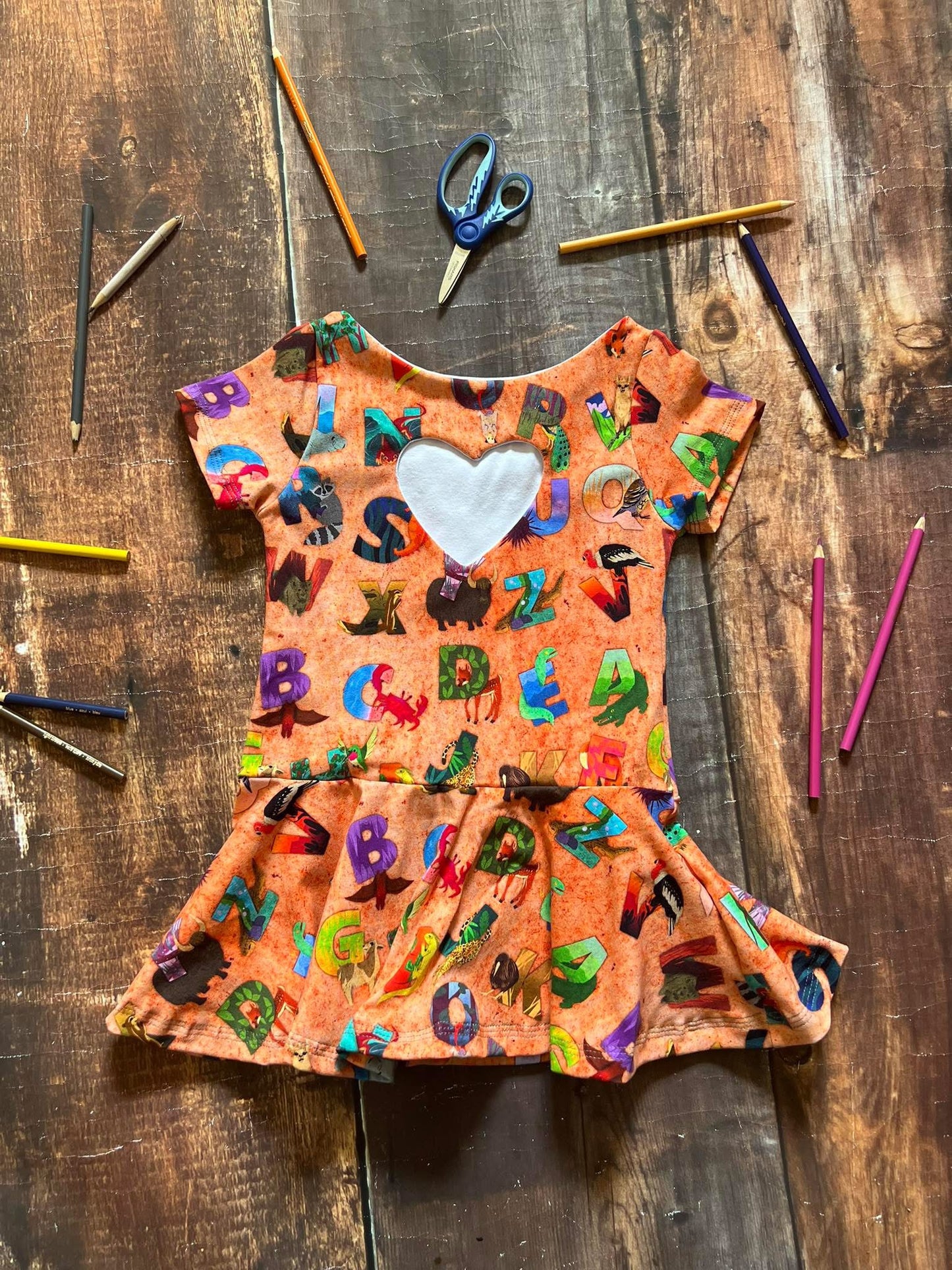 ABC Heart Peplum