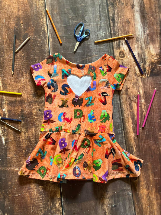ABC Heart Peplum