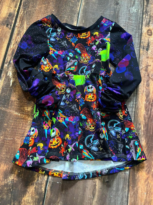 Christmas Nightmare Purple GWM Tunic