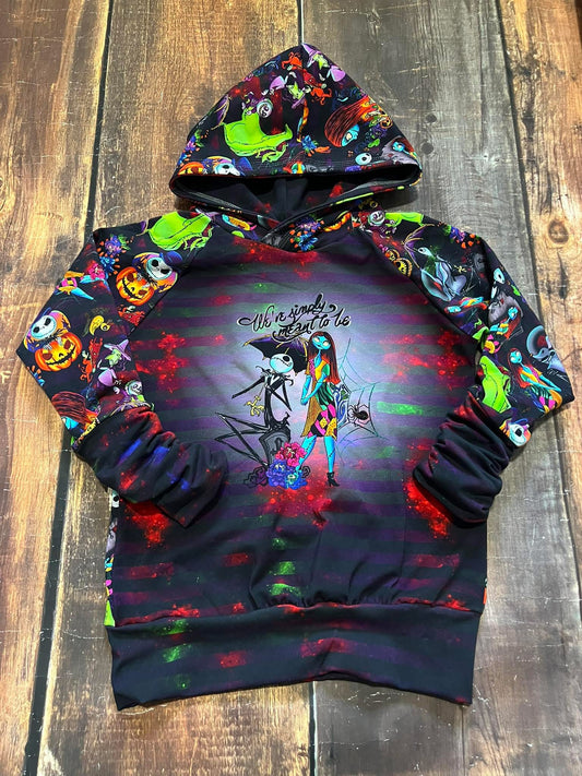 6-9y Christmas Nightmare Meant To Be GWM Hoodie
