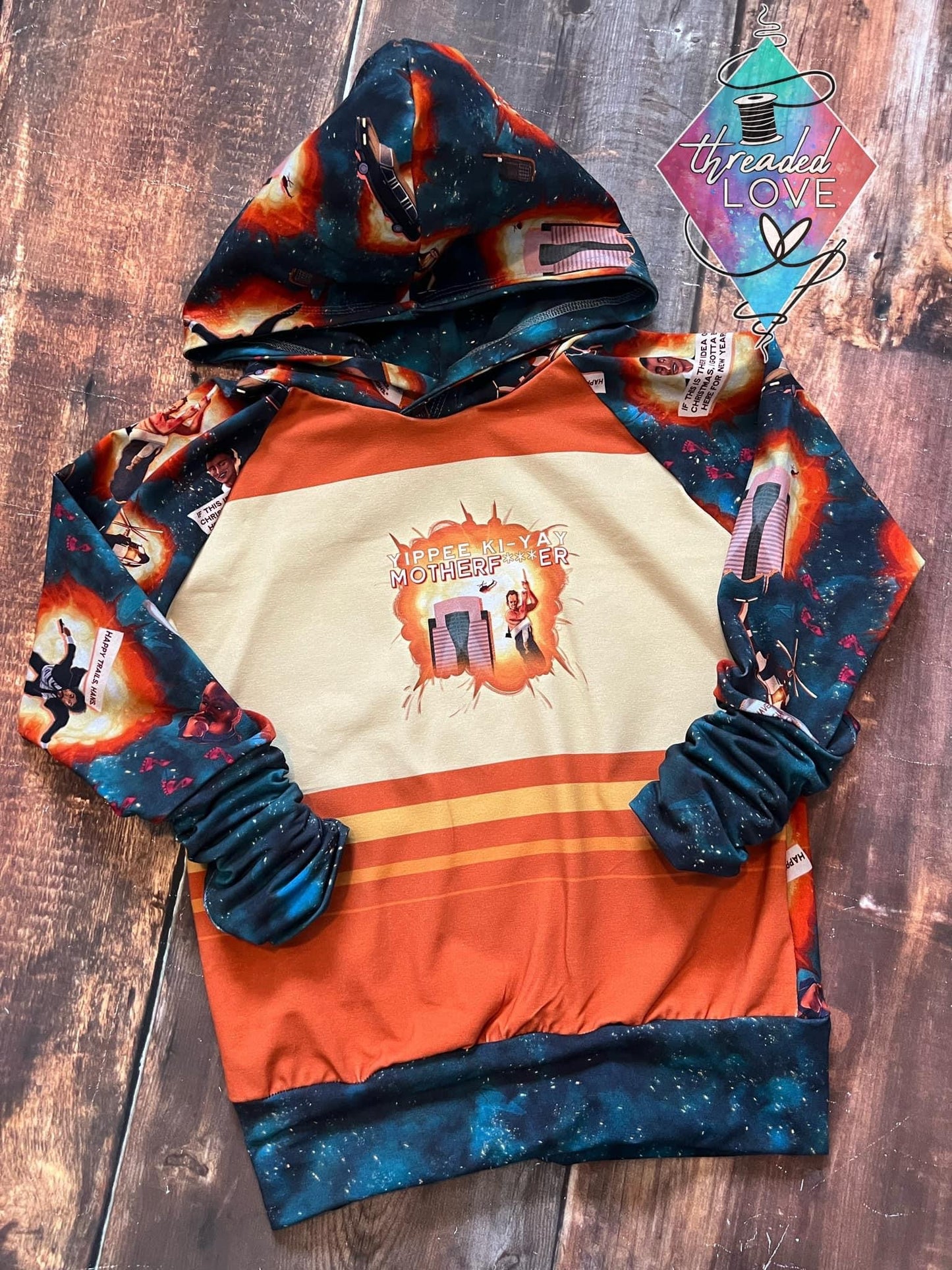 6-9y Yippee Ki-Yay GWM Hoodie