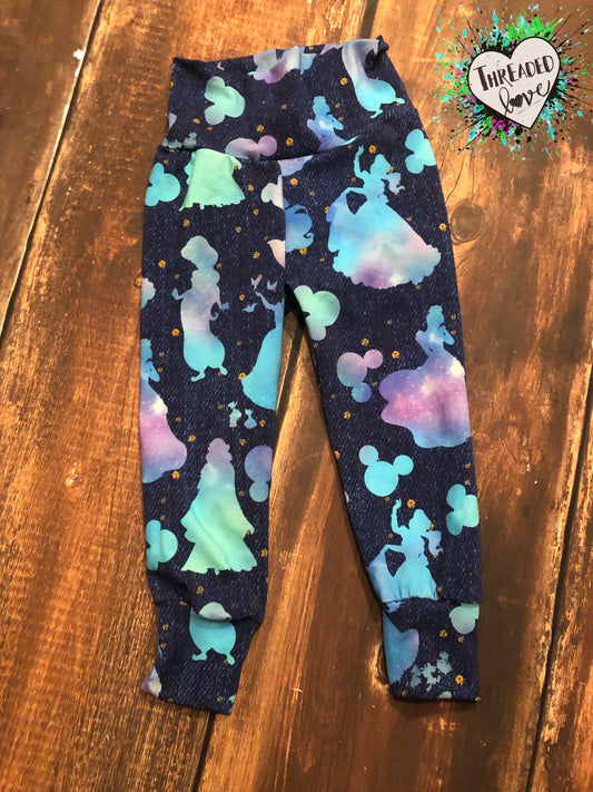 Princess Denim Leggings