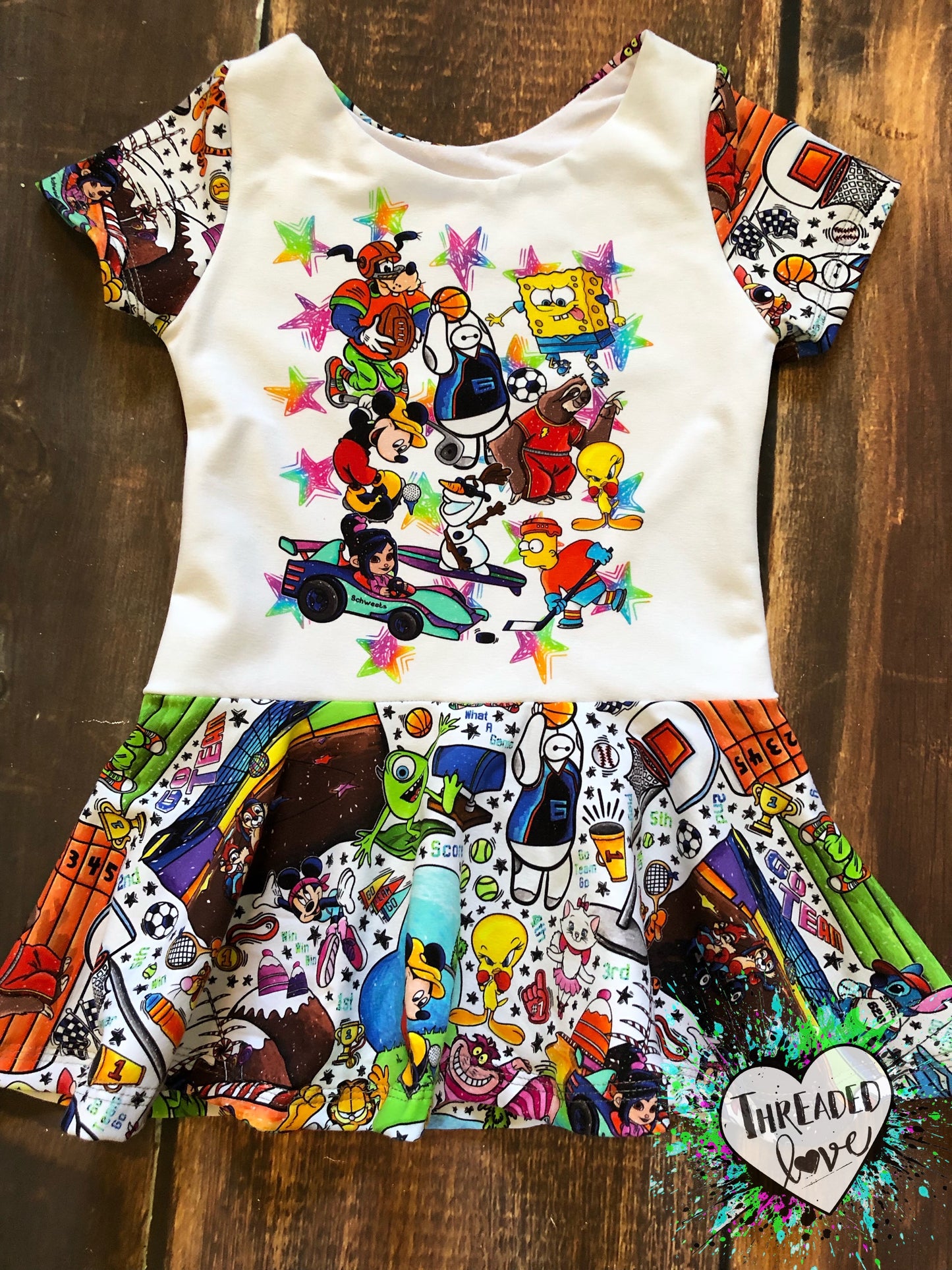 5t sports collage peplum