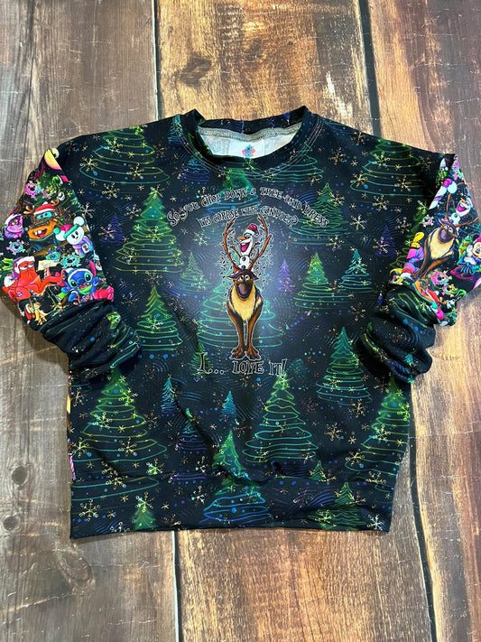 3-6y Snowman & Reindeer GWM Dolman