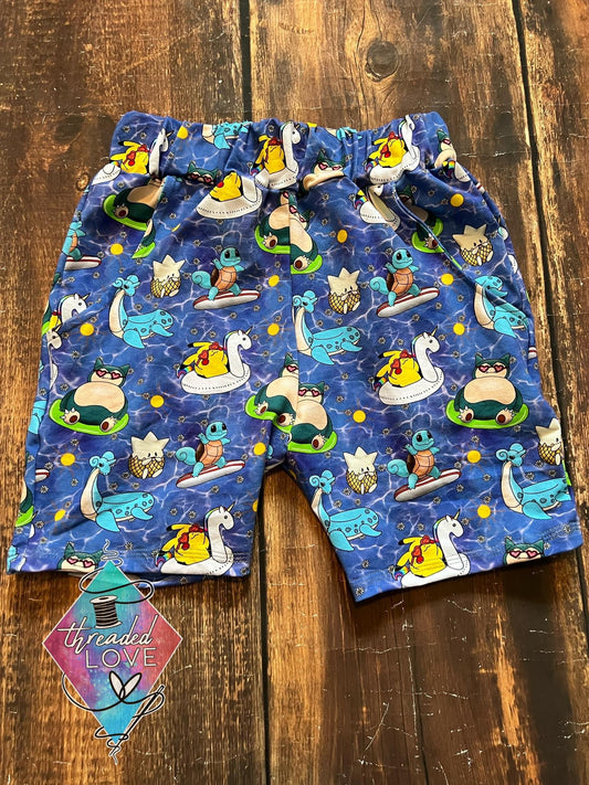 Pool Power Critters Jogger Shorts