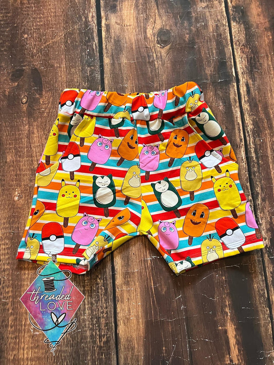 Popsicle Power Critters Jogger Shorts