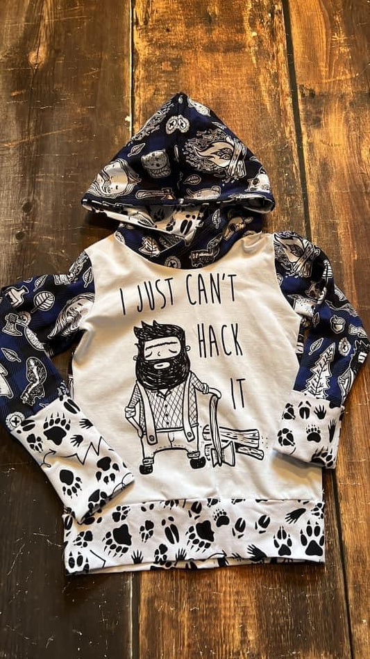 3-6y Just Can’t Hack It GWM Hoodie