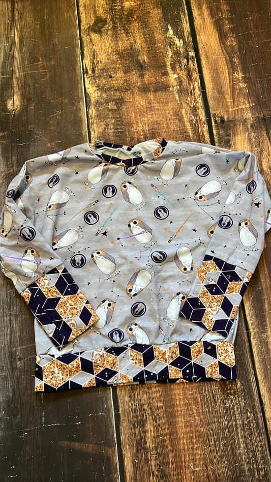4-7y Space Penguin GWM Dolman