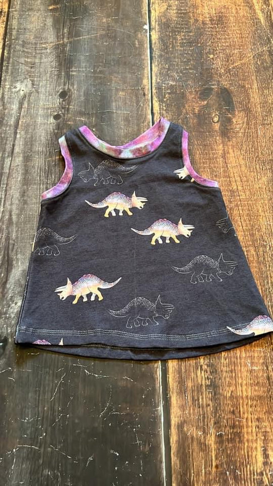3T Triceratops Rio Racerback Tank