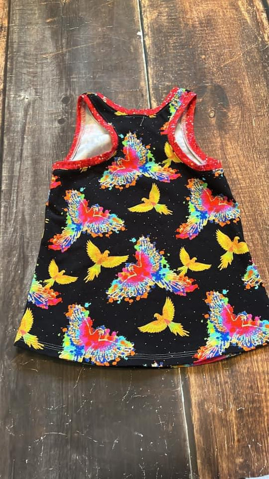7y Macaw Rio Racerback Tank