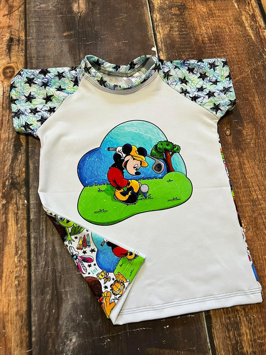 Golf Mouse Raglan