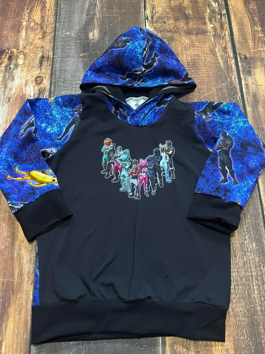 8/10y Battle Game Hoodie