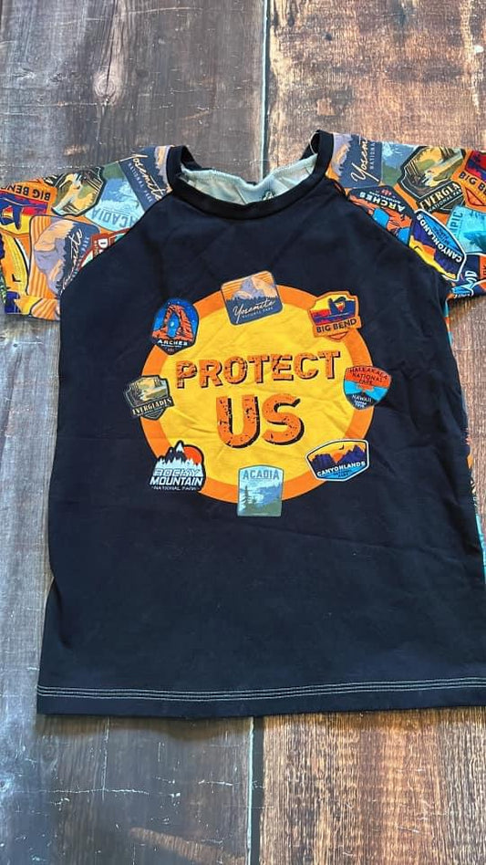 7/8 Protect Us Parks Raglan