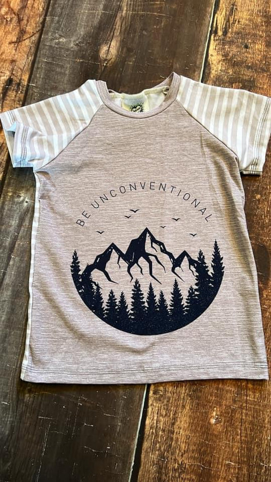 4/5 Be Unconventional Raglan