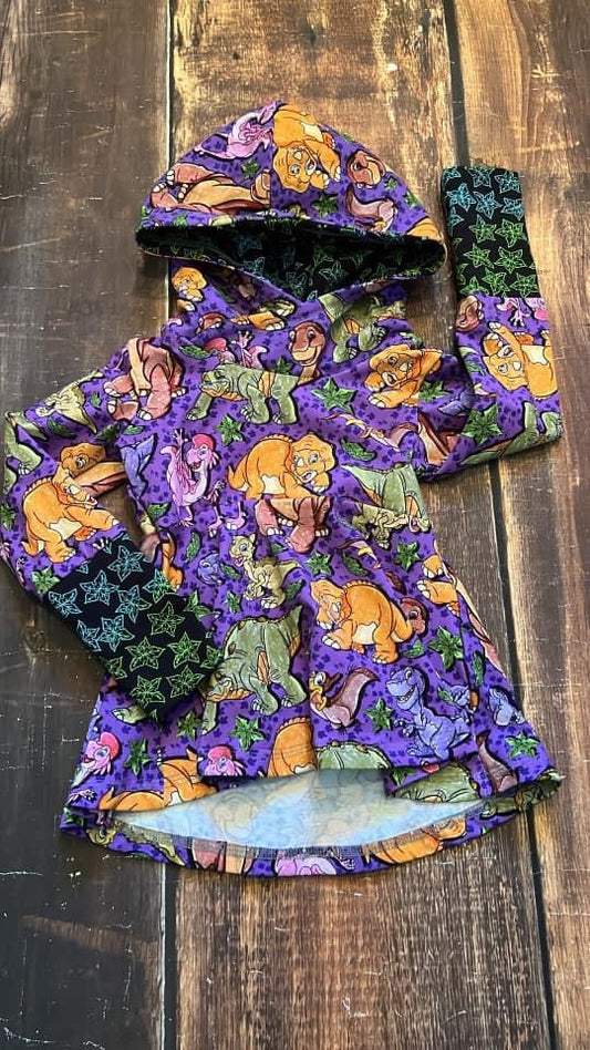 12m-3T Purple Dino GWM Tunic