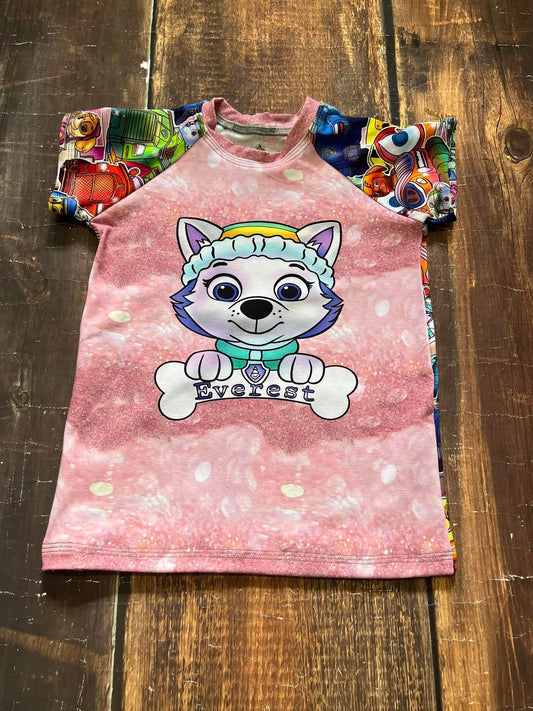4/5 Snow Pup Raglan