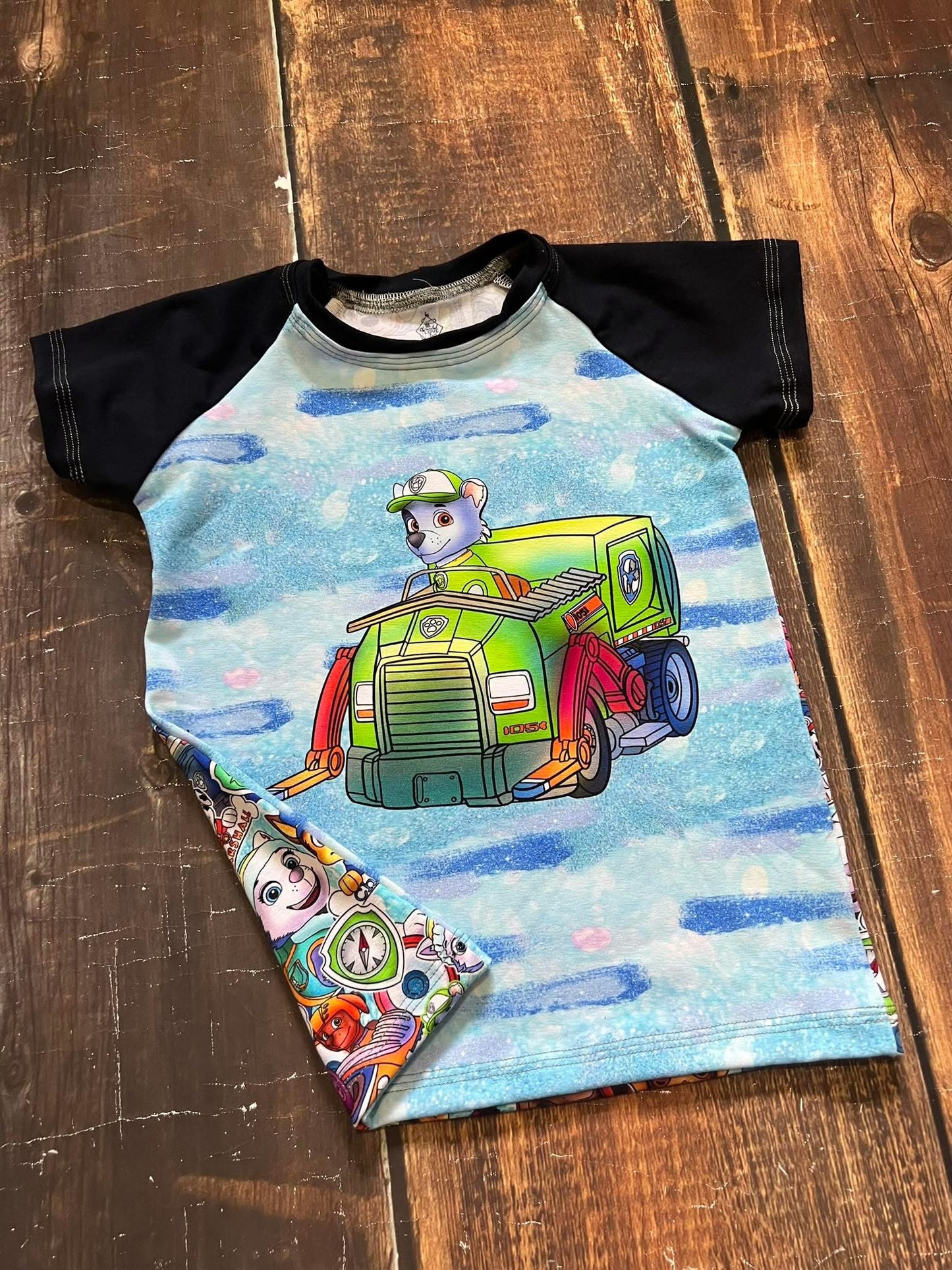 5/6 Recycle Pup Raglan