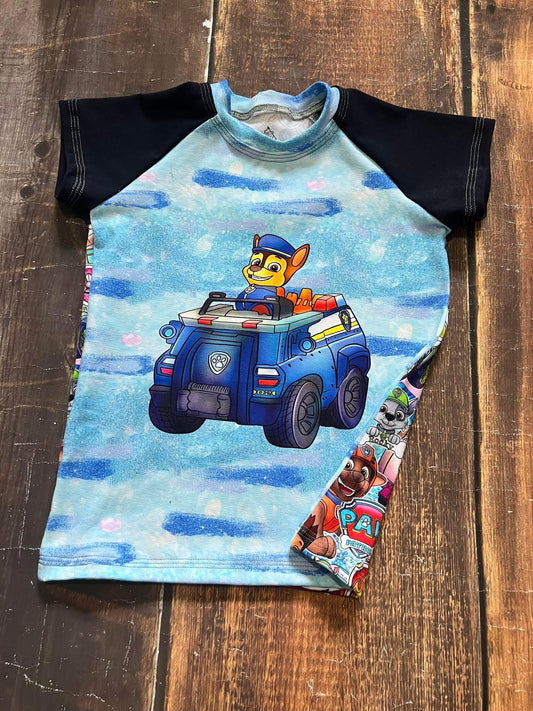 4/5 Security Pup Raglan