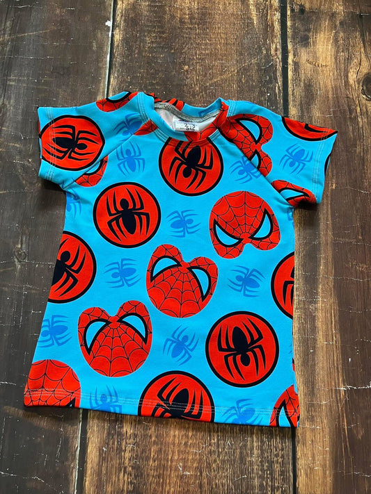 Spider Symbol Raglan