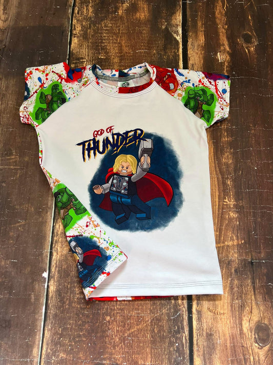 God of Thunder Raglan