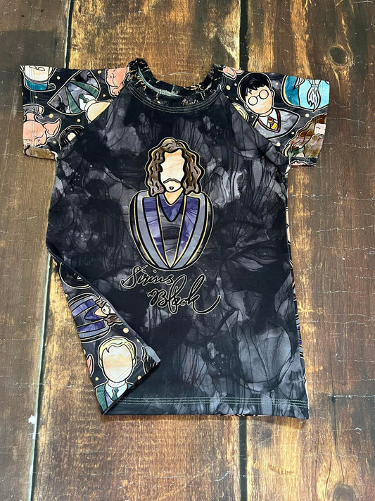 Wizard Black Raglan