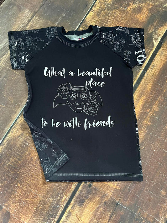 B&W Beautiful Place Wizard Raglan