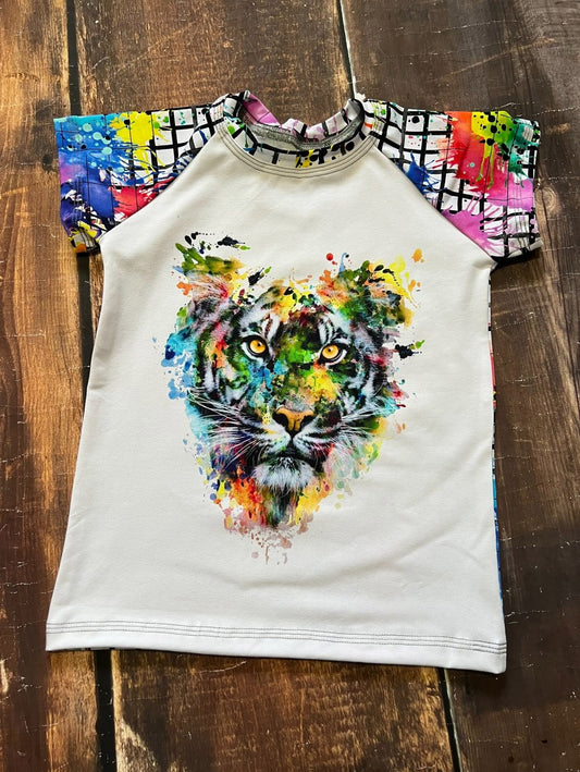Riza Tiger Raglan