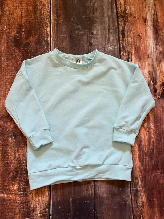 Aqua Ice Slouchy Sweater