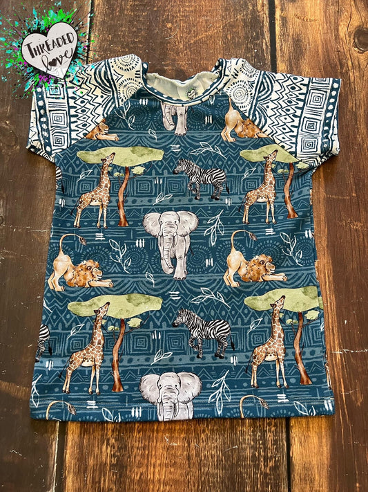 4/5 Animals Raglan