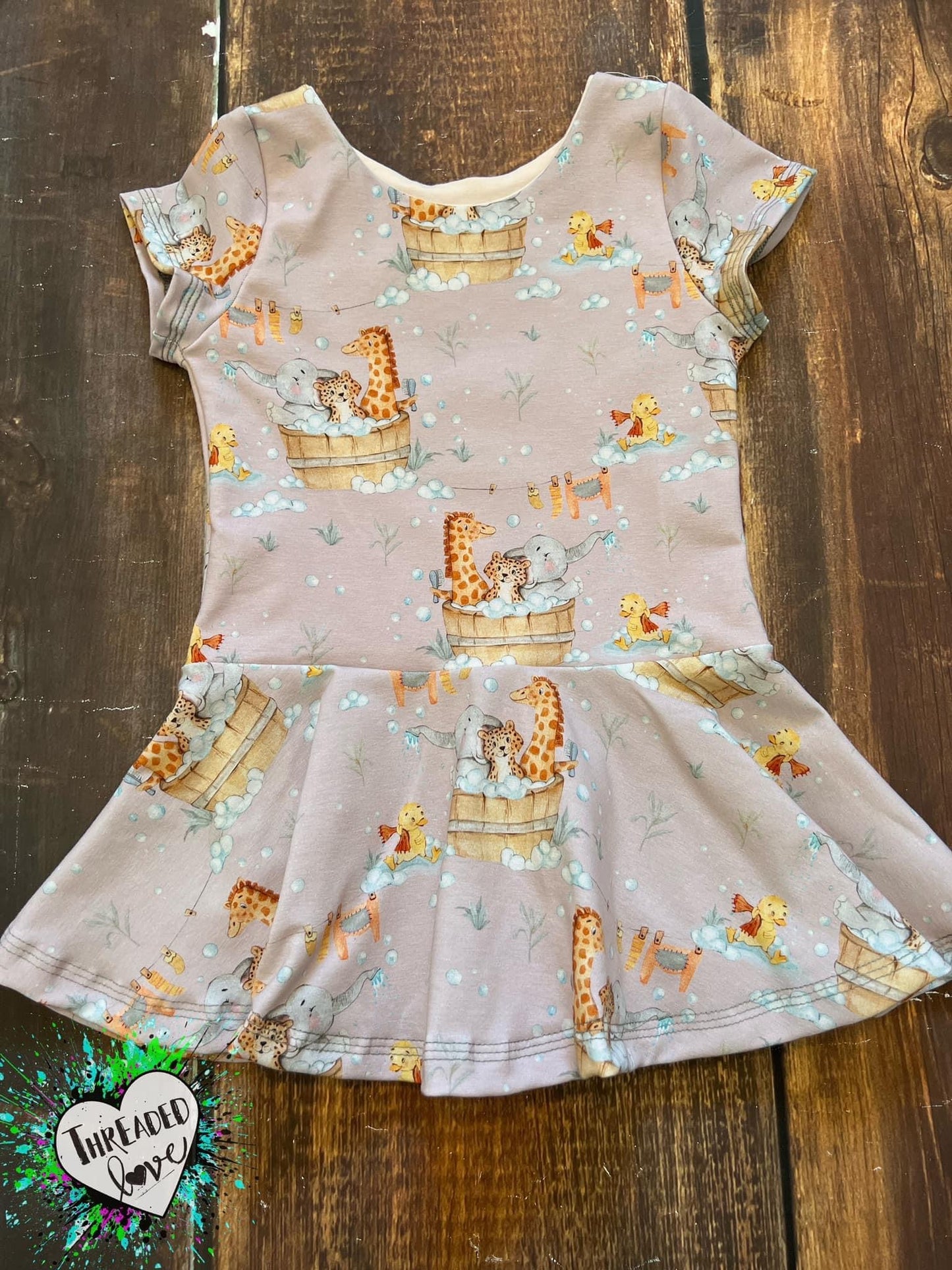 4T Little Bath Peplum