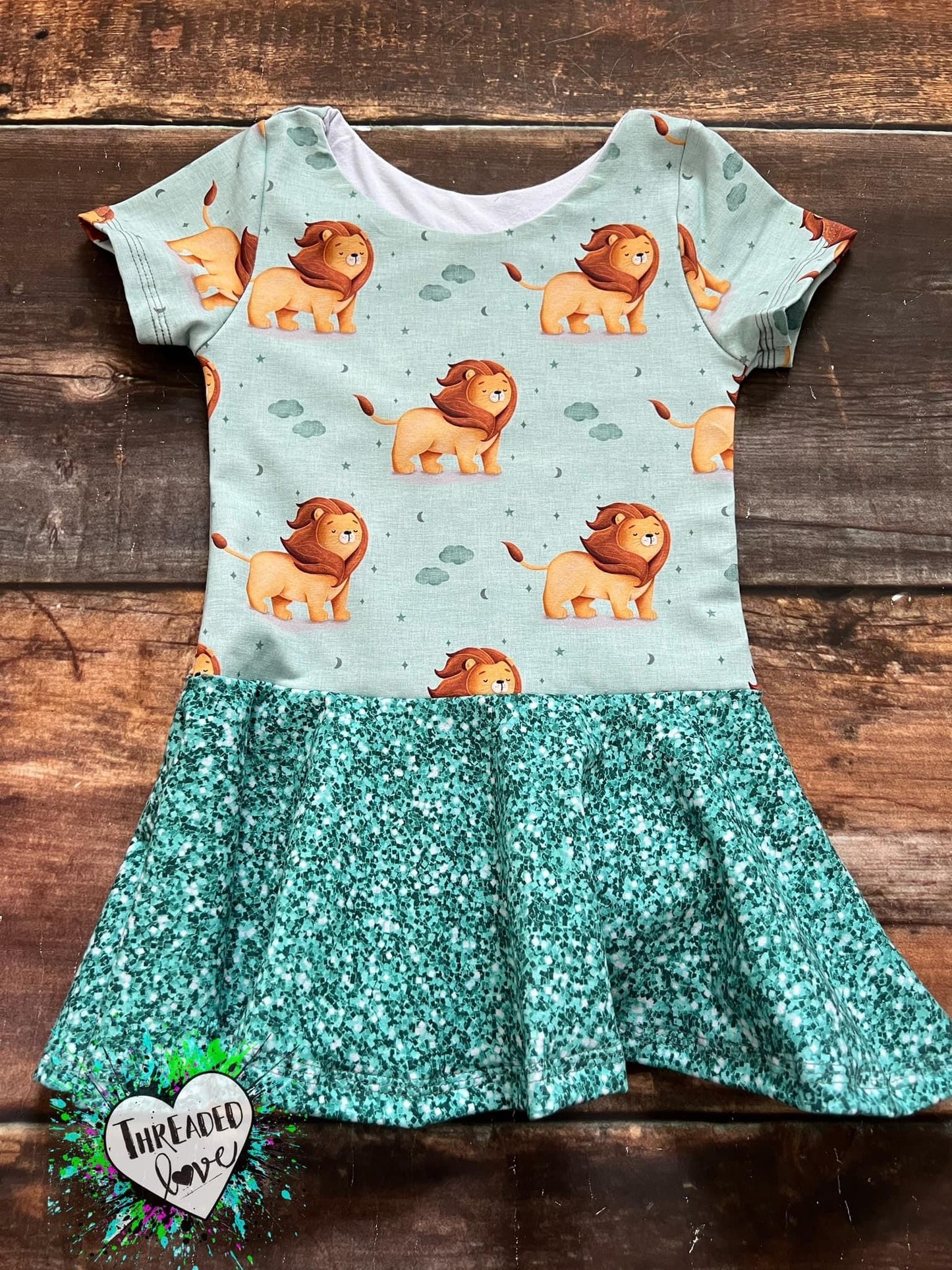 5T Little Lion Peplum