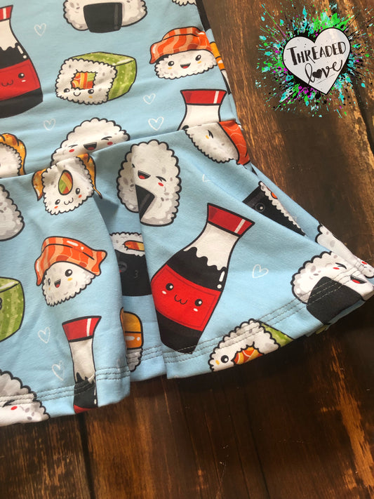 4t sushi peplum