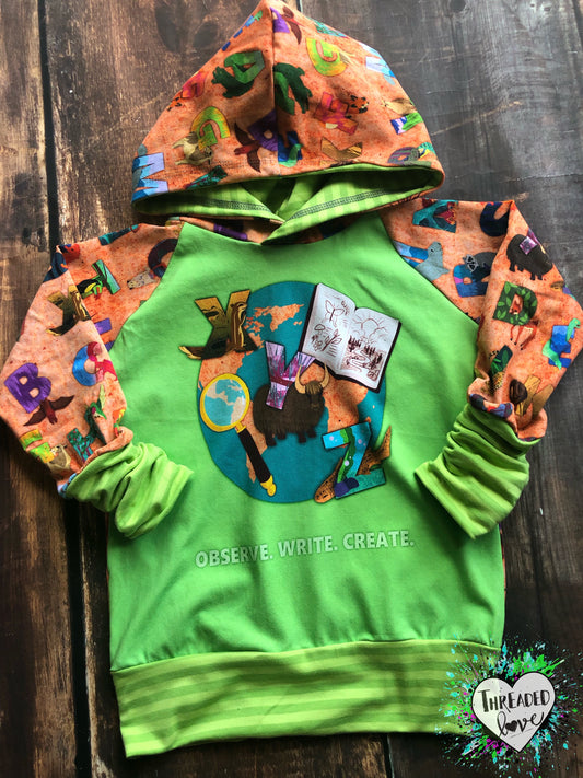3-6y XYZ GWM hoodie
