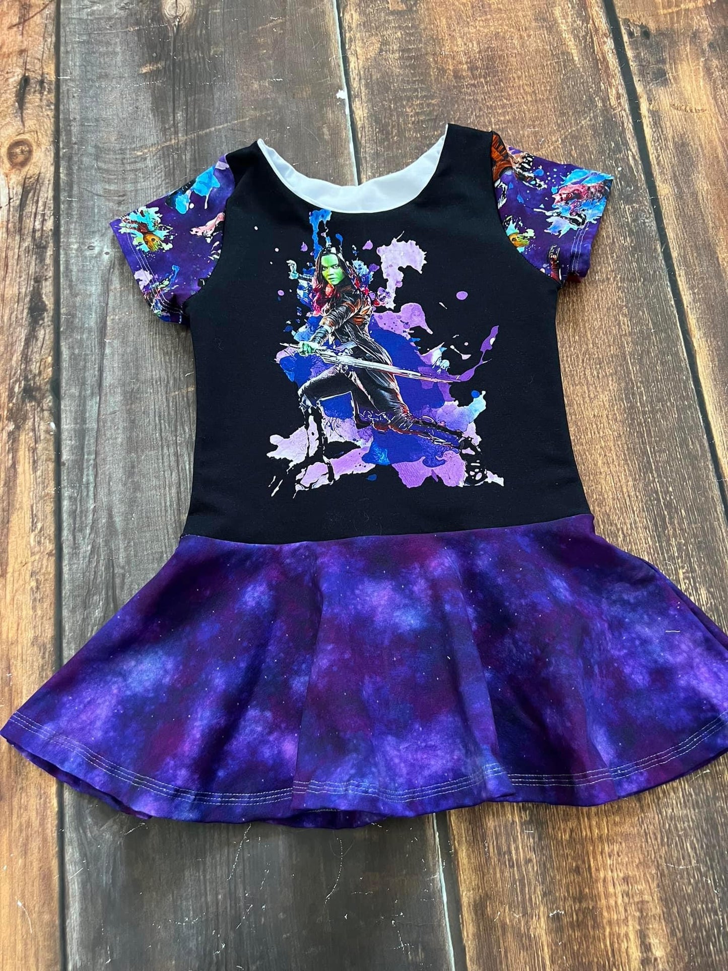 7y Green Girl Peplum