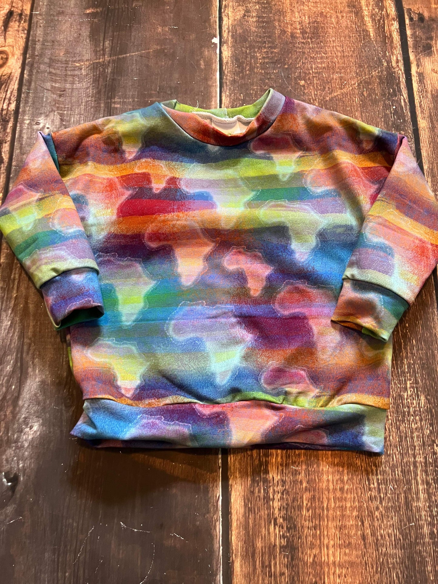 Pridelands French Terry Slouchy Sweater