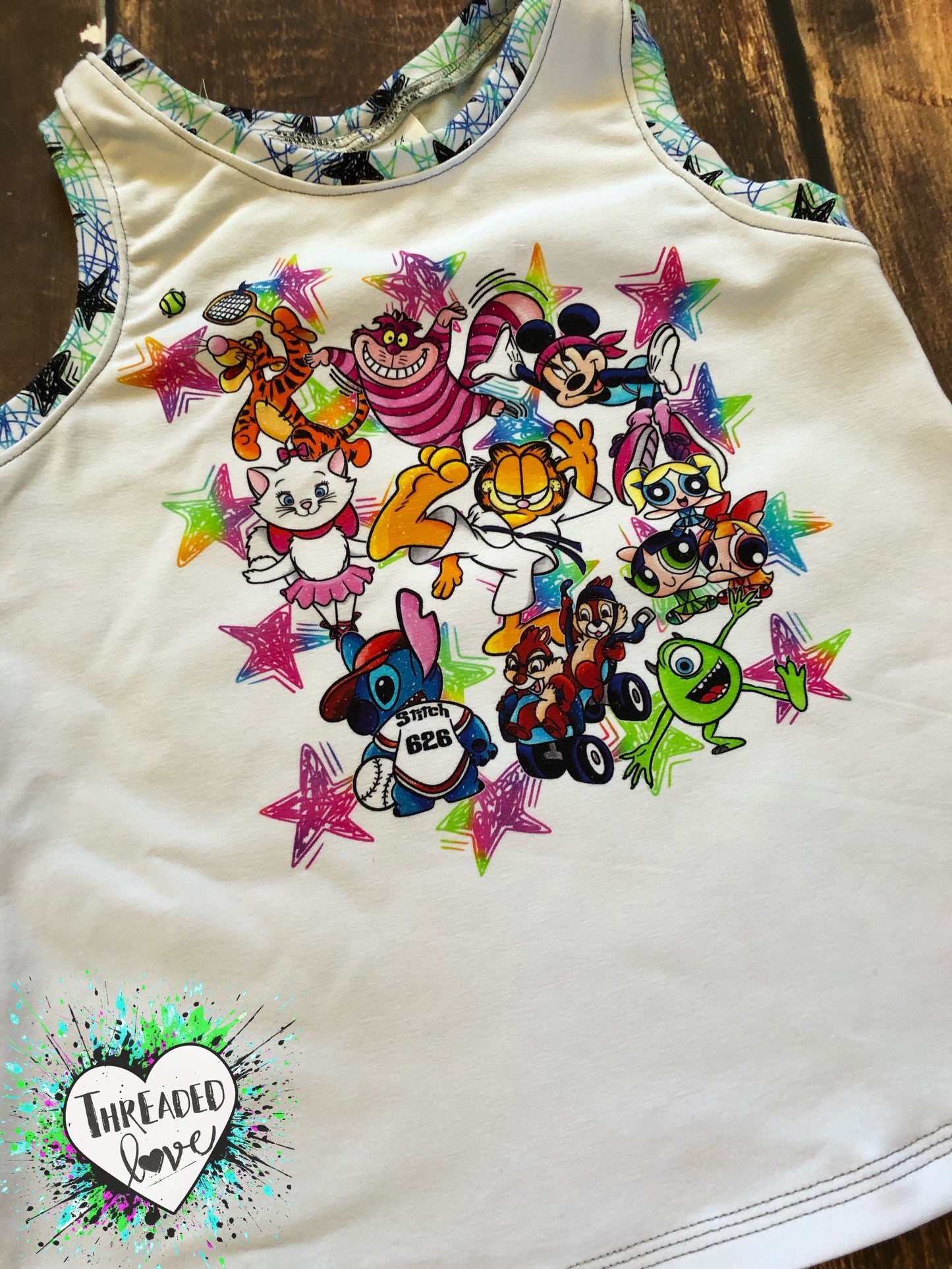 5t Sports Racer back Tank