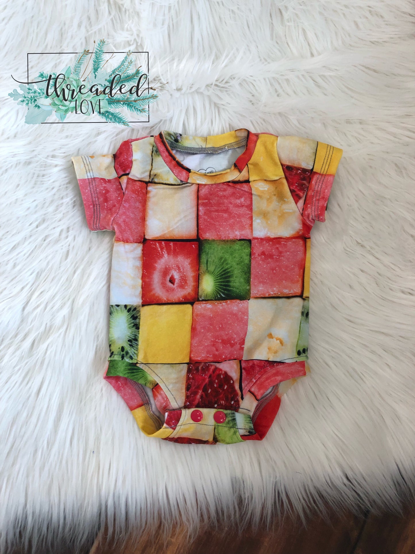 3m fruit salad bodysuit