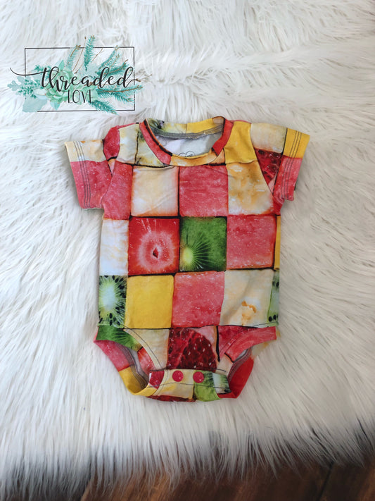 3m fruit salad bodysuit