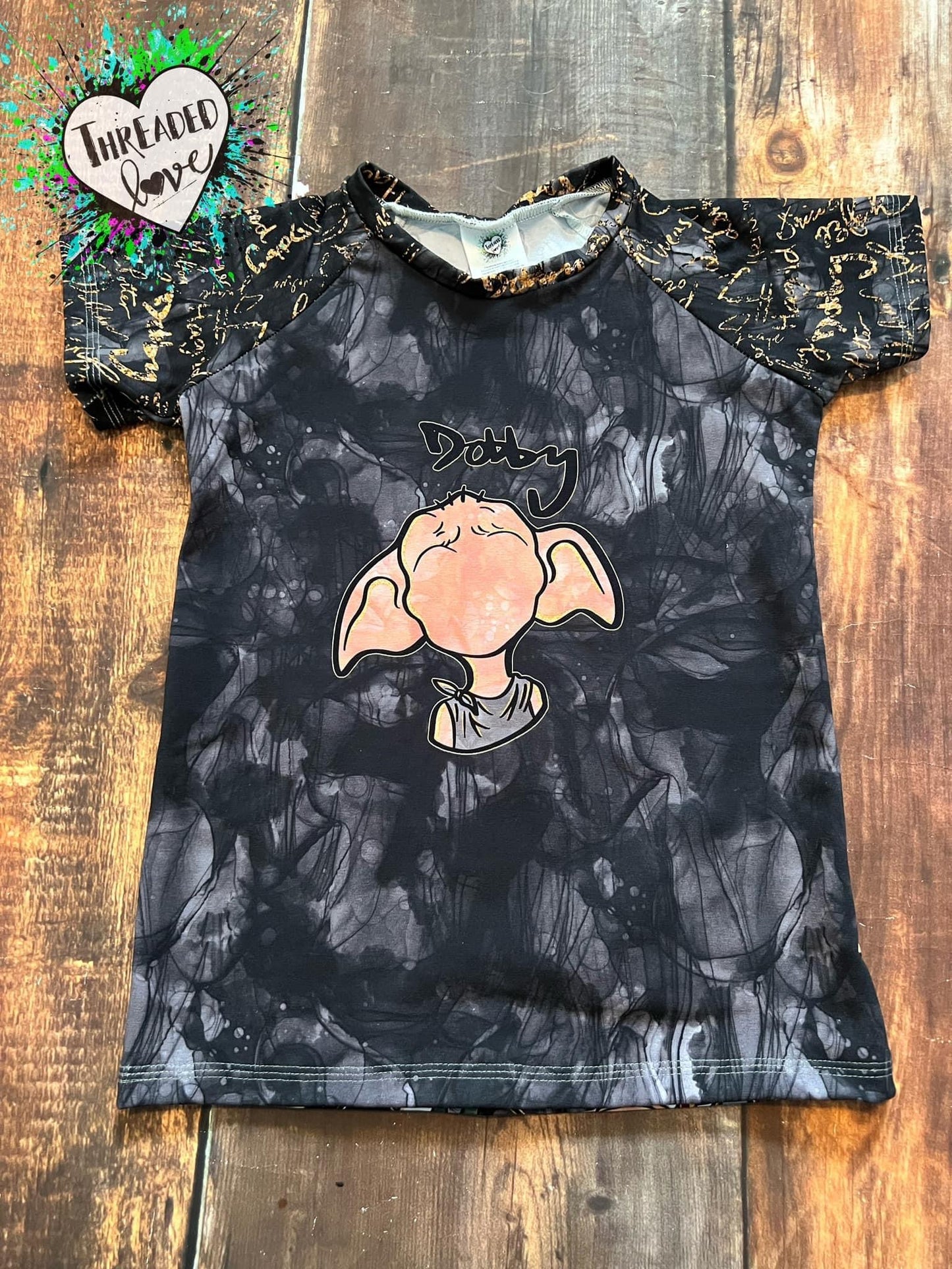7/8 Free Elf Raglan